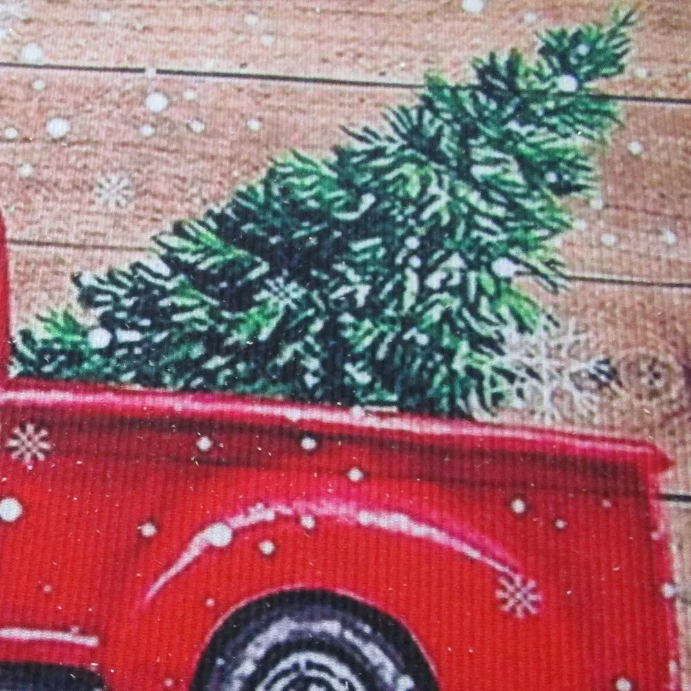 holiday floor mat